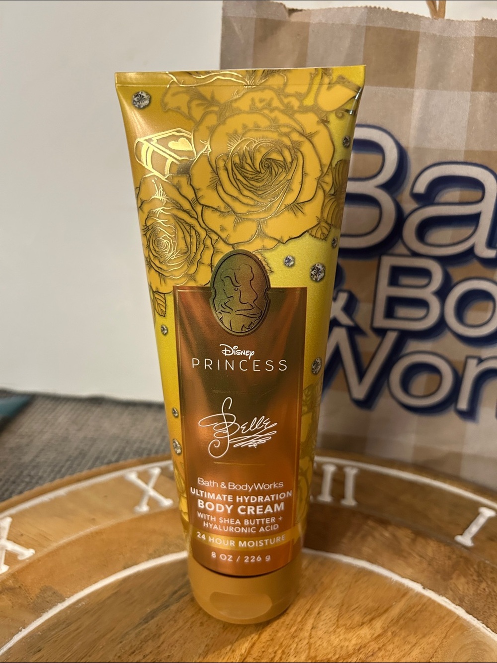 Bath & Body Works Disney Princess Belle Ultimate Hydration Body Cream NEW 8 oz